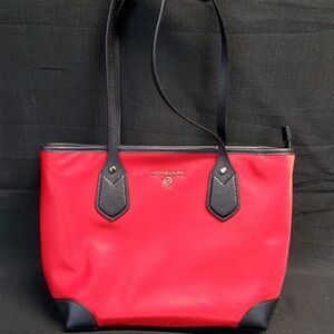 Michael Kors Eva Extra-Large Nylon Tote Red